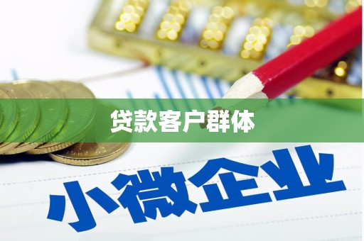 静宁贷款客户群体