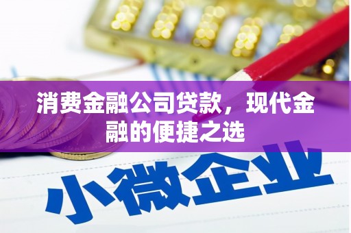 静宁消费金融公司贷款，现代金融的便捷之选