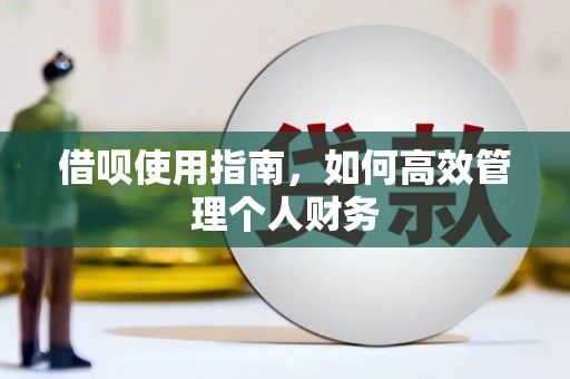 静宁借呗使用指南，如何高效管理个人财务