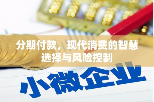 静宁分期付款，现代消费的智慧选择与风险控制