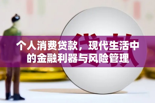静宁个人消费贷款，现代生活中的金融利器与风险管理