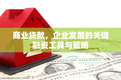 静宁商业贷款，企业发展的关键融资工具与策略