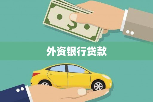 静宁外资银行贷款