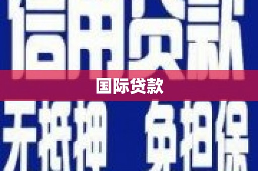静宁国际贷款