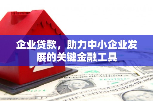 静宁企业贷款，助力中小企业发展的关键金融工具