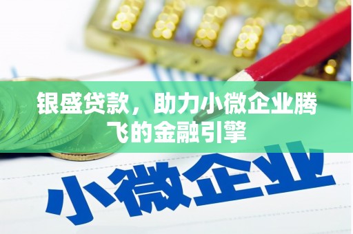 静宁银盛贷款，助力小微企业腾飞的金融引擎