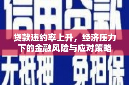 静宁贷款违约率上升，经济压力下的金融风险与应对策略