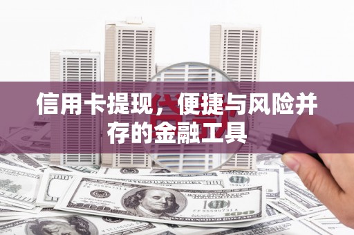 静宁信用卡提现，便捷与风险并存的金融工具