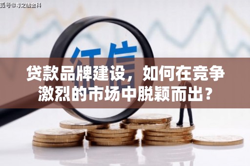 静宁贷款品牌建设，如何在竞争激烈的市场中脱颖而出？