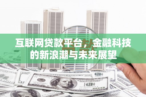 静宁互联网贷款平台，金融科技的新浪潮与未来展望