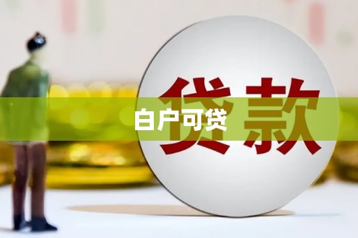 静宁白户可贷
