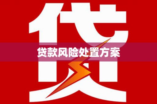 静宁贷款风险处置方案