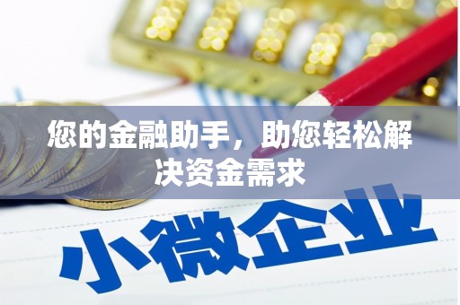 静宁您的金融助手，助您轻松解决资金需求