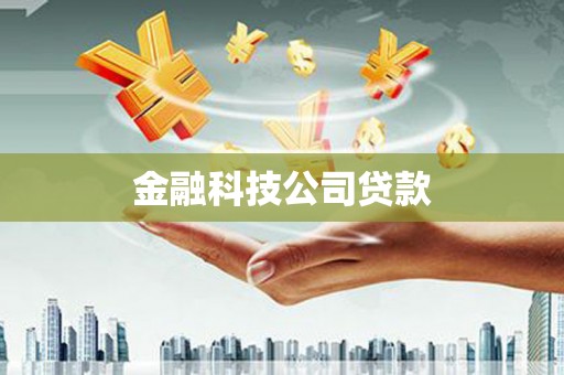 静宁金融科技公司贷款