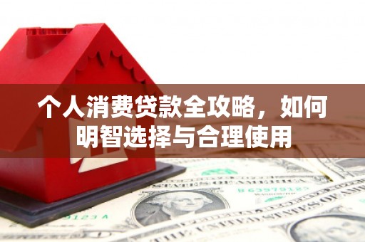 静宁个人消费贷款全攻略，如何明智选择与合理使用